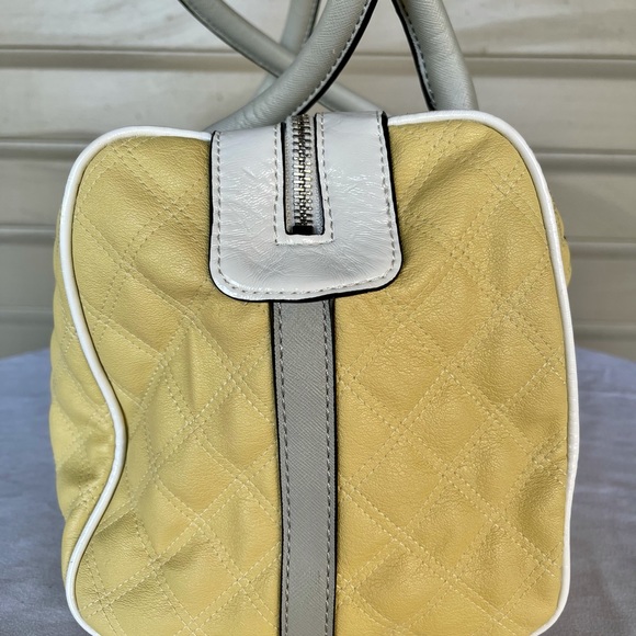 Yellow Guess Faux Leather Fully Lined Handbag - Picture 4 of 15